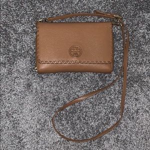 Tory Burch tan cross body